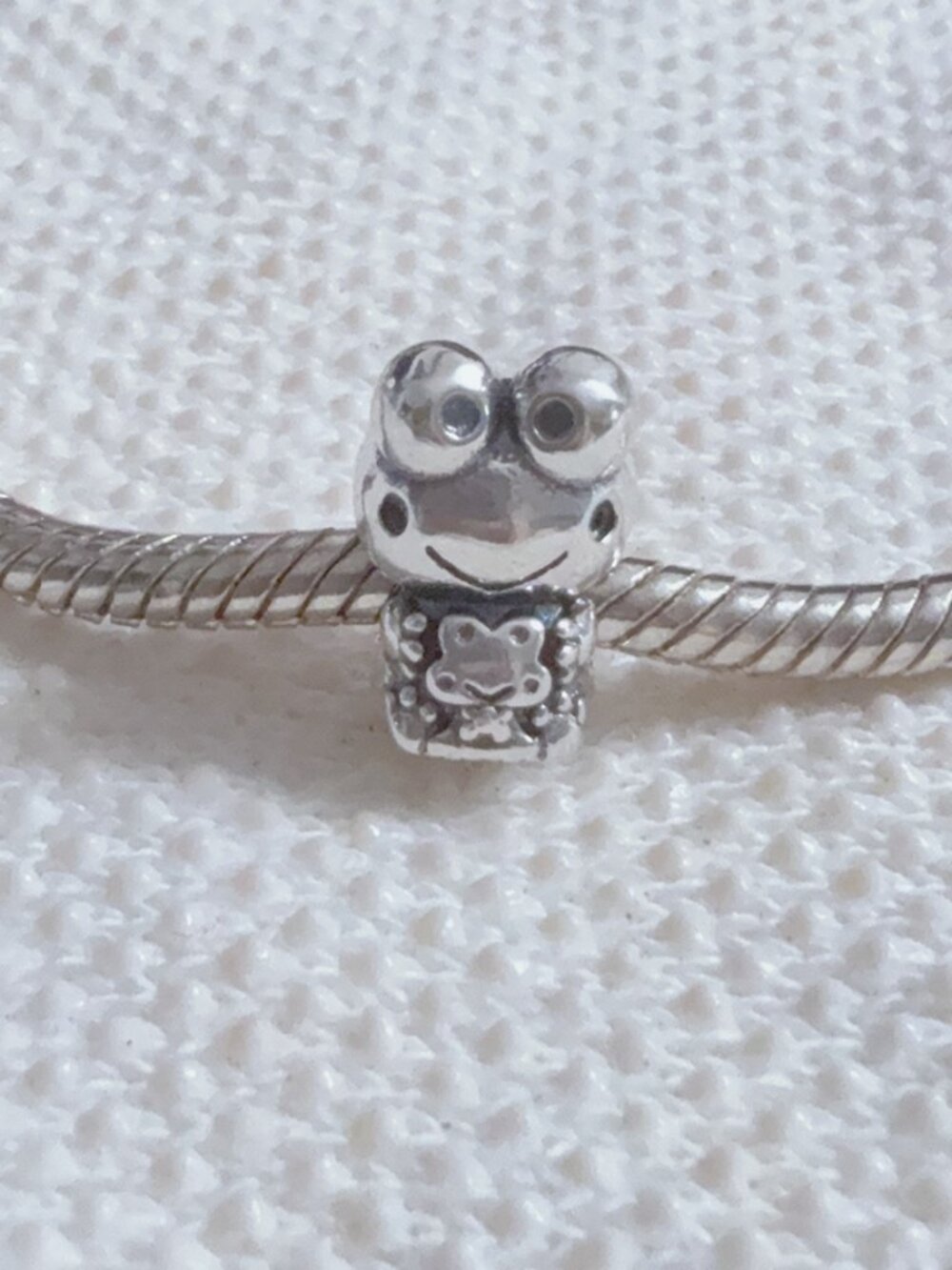 Frog Toad Keroppi Silver Charm Bead For Pandora Bracelet